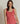 Babette - Silk SL U-neck Lace Top - 049 rapture rose