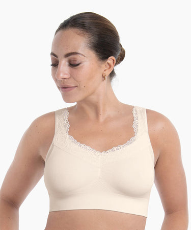Lotta Lace - Post Mastectomy Bra - 612 CRYSTAL