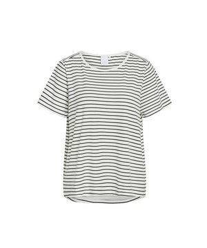 Bea - Shortsleeved  T-shirt - 8011 Pavement  stripe