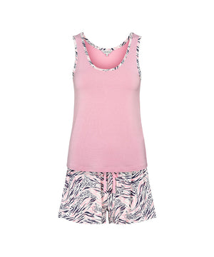Bamboo - Top & Boxer (set) - 675 Blushed Safari
