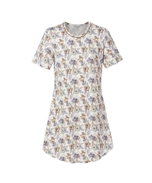 Nightwear - Nightgown Sh.sl. - 7600 Blå