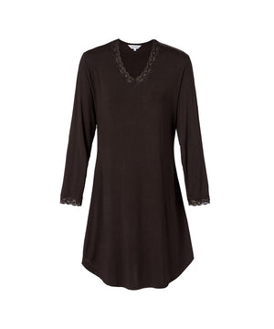 Nightwear - Nightgown L.sl. - 2900 Velvet Mocca