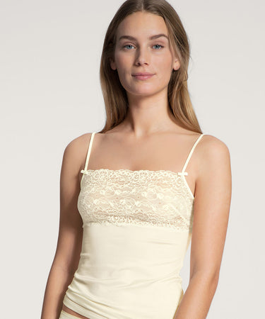 Sensual Secrets - Spaghetti-Top - 911 ALABASTER CREME