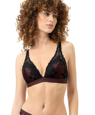 Poetry - Triangle Bra - 1809 Hot Maroon