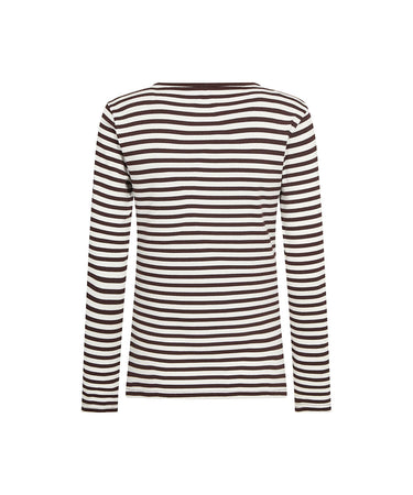 JBS of Denmark - Ribbed Ls Tee. - 891 Brun