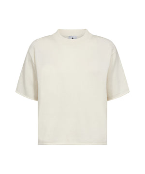 Wool - Loose Fit  Tee - 80 Ivory