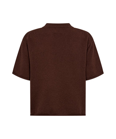 Wool - Loose Fit  Tee - 89 Brun