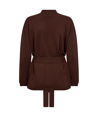 Wool - Cardigan - 89 Brun