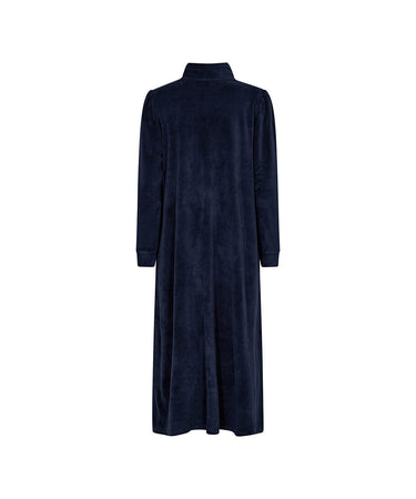 Decoy - Velour Zip Robe - 2301 NAVY