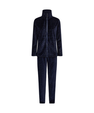 Decoy - Velour Homewear Set - 9516 Navy