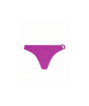 LA ZIGZAG - High Cut Bikini Bottom - 6156 MU/MAUVE