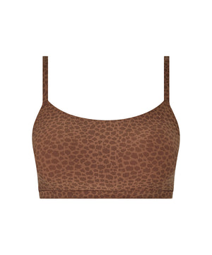 SOFTSTRETCH - Padded Bralette - C60 WILD BROWN