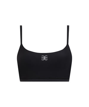 SOFTSTRETCH - Padded Bralette - E67 MIDNIGHT MONOGRAM