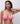 SWIM ONE SIZE - Wirefree Triangle Bikinitop - C77 PINK TIE & DYE