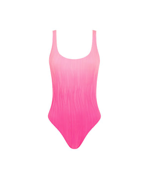 SWIM ONE SIZE - Wirefree Swimsuit - C77 PINK TIE & DYE