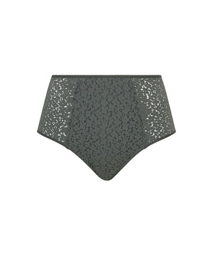 NORAH - High-waisted Full Brief - 09W VERT ARGILE