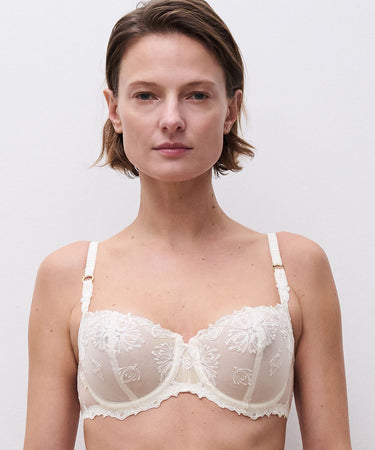 Champs Elysees - Half-cup Balcony Bra - 035 IVORY