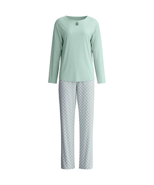 Sweet Dreams - DAMEN Pyjama - 621 light aqua