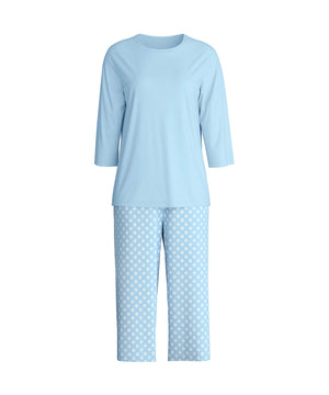 Lovely Nights - Pyjamas 3/4 - 545 CASCADE BLUE