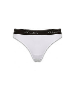 New Signature Logo - Thong - 100 White