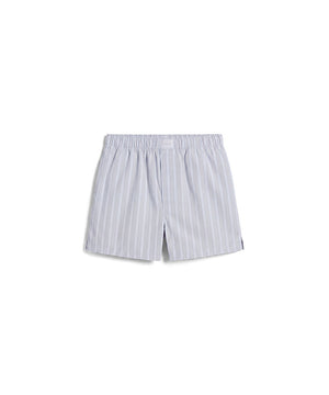 Cotton Poplin - Covered Wb Poplin Short - 4I8 Bespoke Stripe+Plein Air