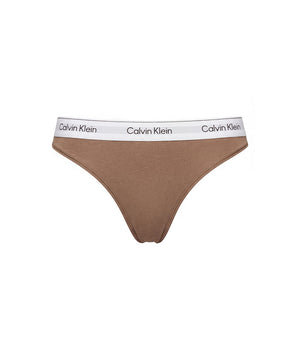 Icon Cotton Modal - Thong - QPS Soft Mocha