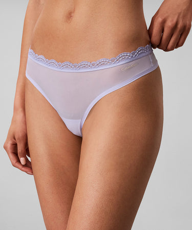 Microfiber Stretch W - Thong - V9Z Amethyst Cream