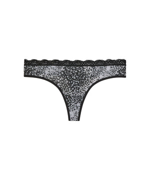 Microfiber Stretch W - 428 - XMU ANIMAL WAVE BLACK