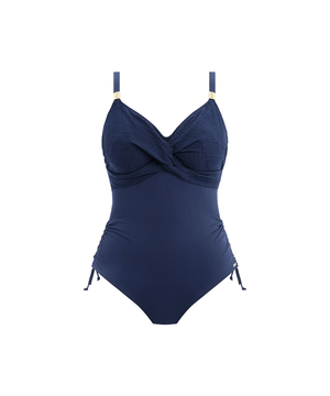 Ottawa - Uw Twist Front Swimsuit - INK INK