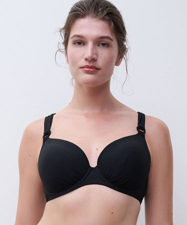 NAVARINO - T-shirt Bra - 011 BLACK