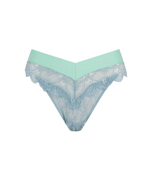 Lace - Picot Lace V Brazllian - Blue