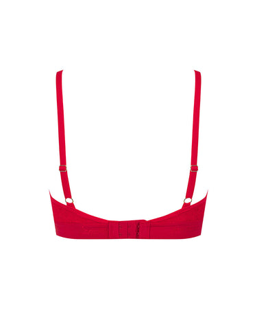 Lace - Bralette - Red