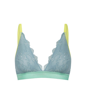 Lace - Bralette - Blue