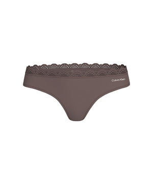 Microfiber Stretch W - Thong - 1SJ Iron