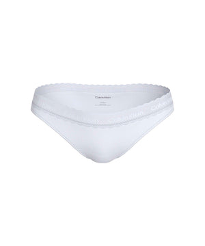 Cotton Lace - Bikini - 100 Classic White