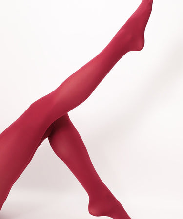 All Colors 50 D - Tights - 560 Deep red