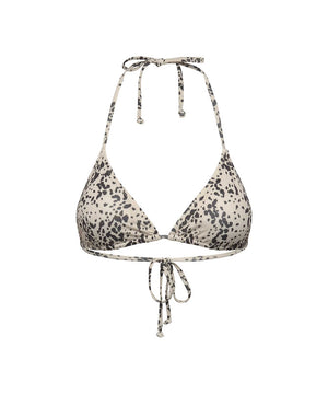 Shiitake - Bikini Top - 1060 watercolor Leo print