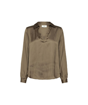 Messina - Blouse - 070 Walnut