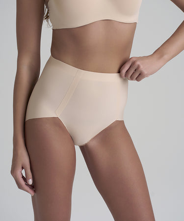 Smooth Essentials - Mid Waist brief 2-pack - BEIGE