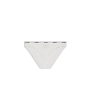 Cotton Stretch Rib - Bikini - 100 WHITE