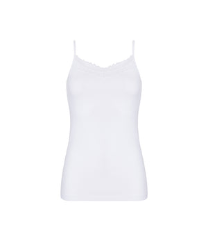 Basic Lace - Shirt - 010 WHITE