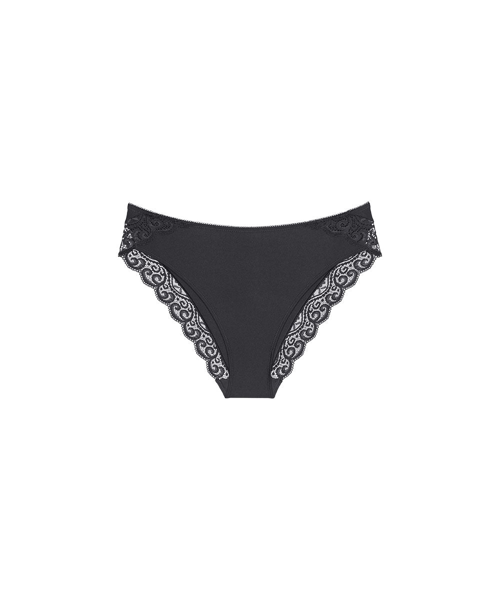 Hikini Amourette - Hikini / Tai - 0004 BLACK – Wunderwear