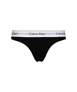 Modern Ctn Holiday - Coordinate Thong - 001 BLACK