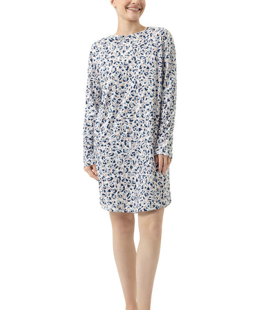 Mey Night - Sleepshirt Long Sleeve - 1118 DEEP MARINE