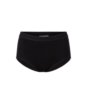 Bamboo Underwear - Midi Brief - 02 BLACK