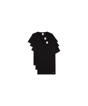 100% Cotton - Cotton Tee 3Pk - 9H1 BLACK/BLACK/BLACK