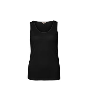 Silk Jersey - Tank Top - 02 BLACK