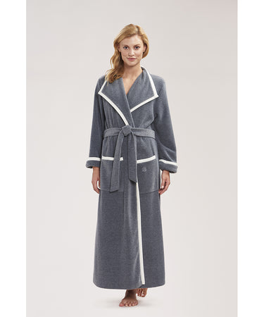 Nightwear - Robe - 11899 HEATHER DARK GREY