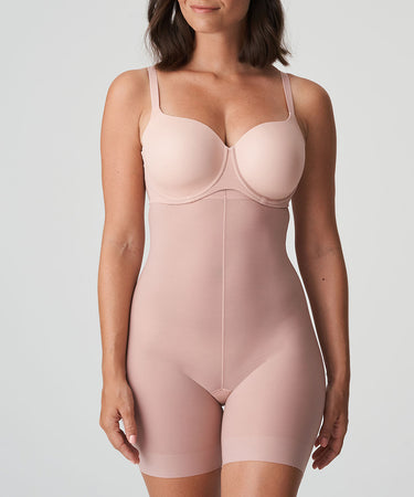 Figuras - Shapewear High Briefs W. Legs - PWD POWDER ROSE