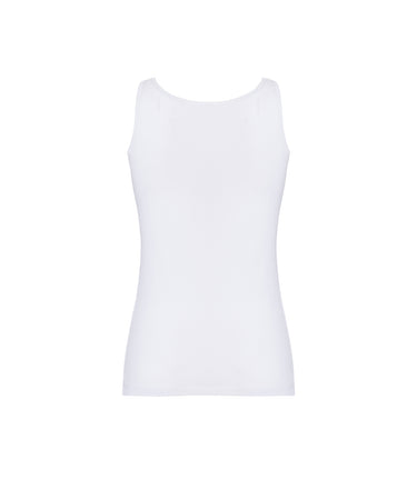 Basic Cotton - Tanktop - 010 WHITE